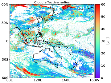 Cloud effective radius