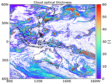 Cloud optical thickness